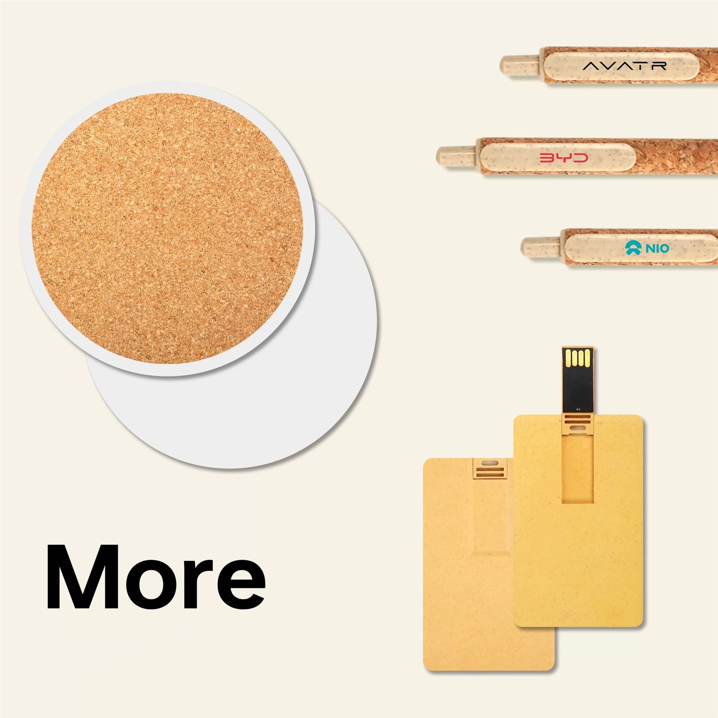 Eco-Friendly Office Gift Set - Cork Series