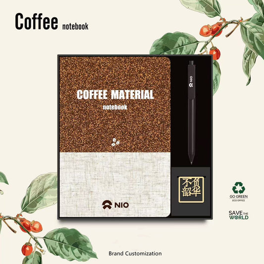 Eco-Friendly Office Gift Set - Coffee Grounds Series