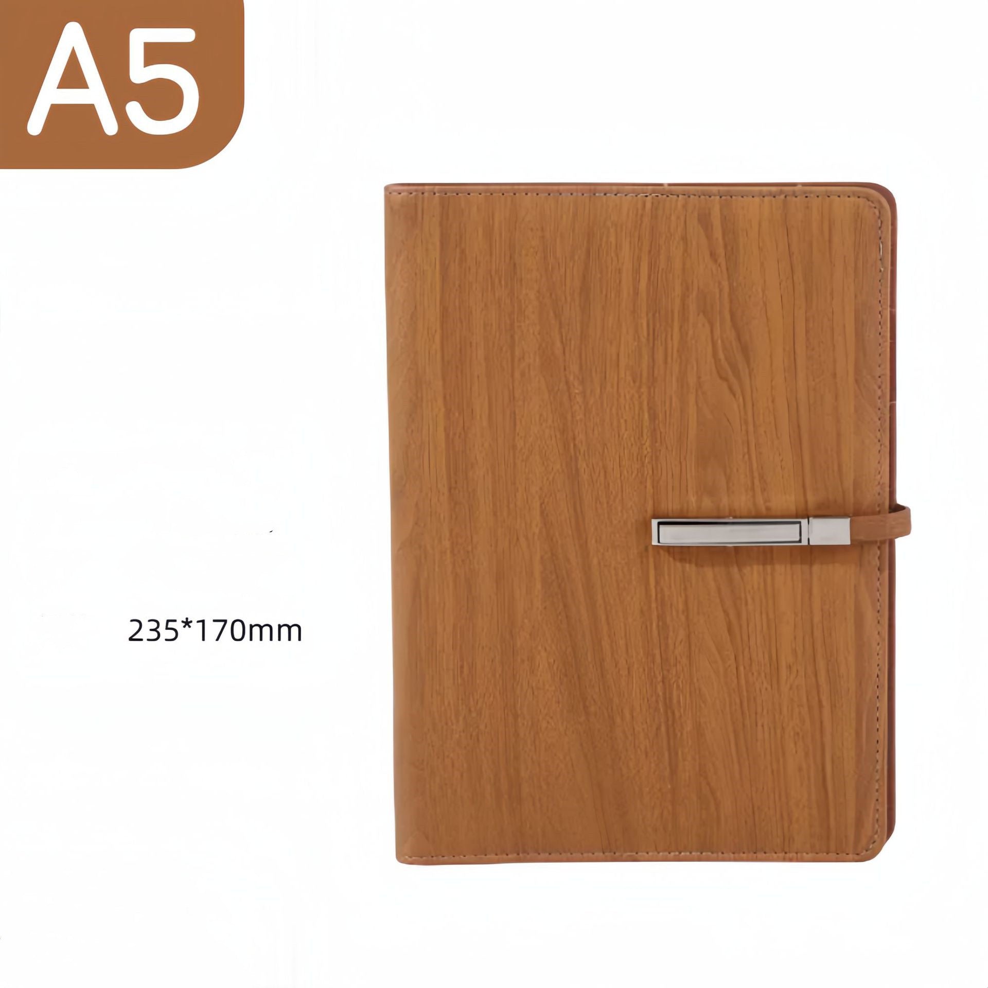 Wood Grain A5 Notebook