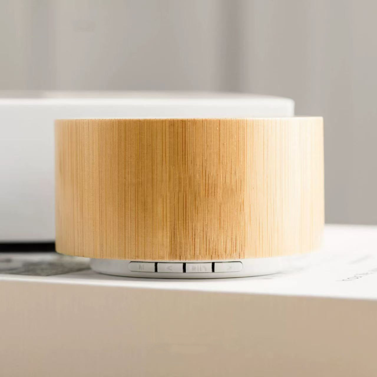 bamboo wireless speaker gift