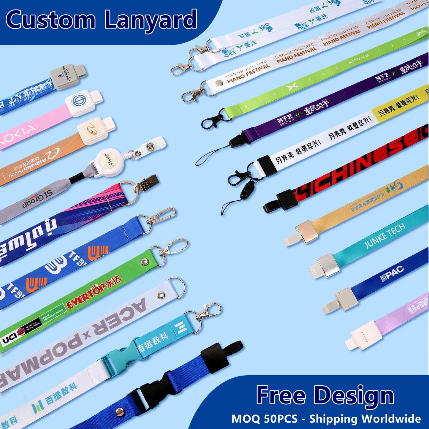 custom lanyard