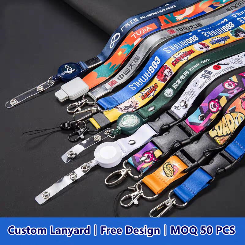 custom lanyard free design