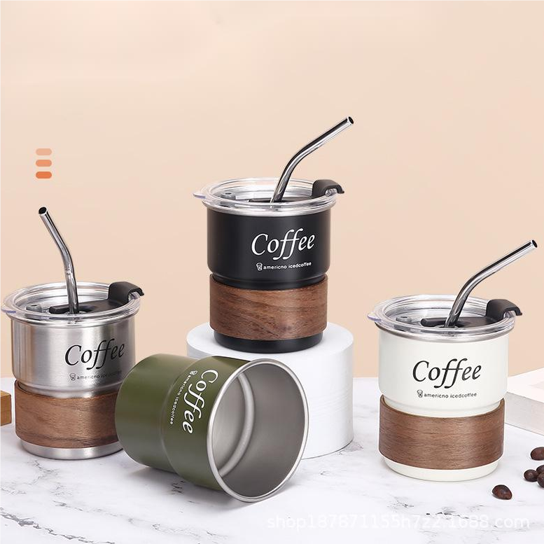 travel coffee mug with straw