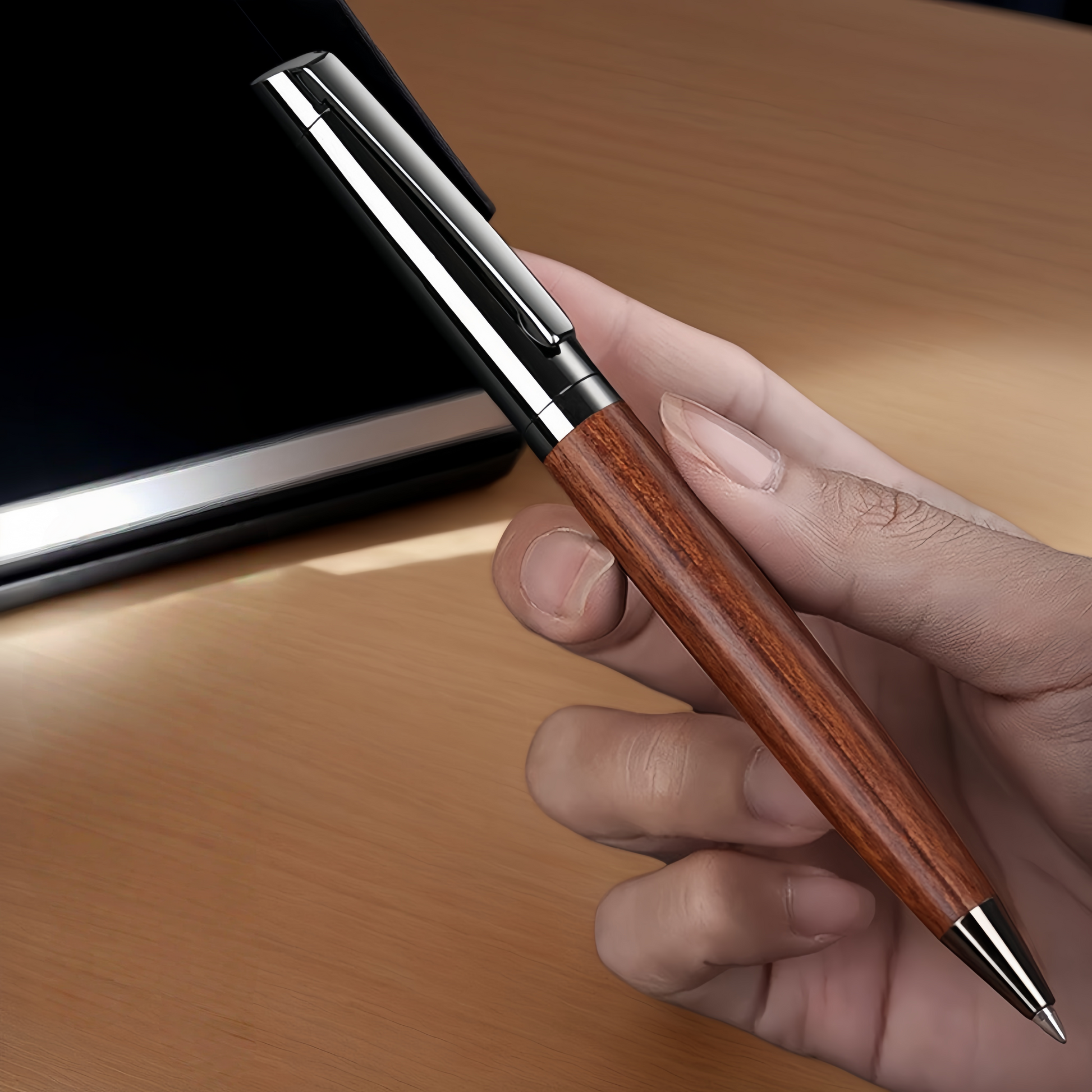 wooden pen