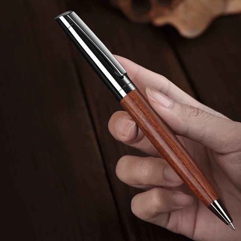 Custom Engraved Brass Wood Pen